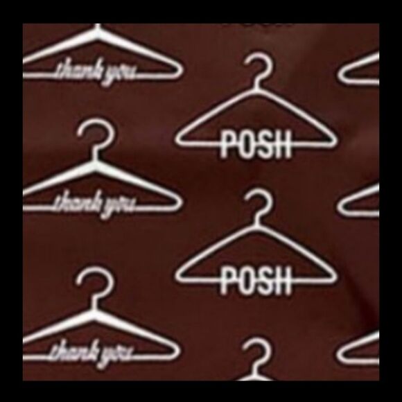 Posh polymailer envelope to send your Poshmark items in mail mailer Burgundy - Picture 6 of 11